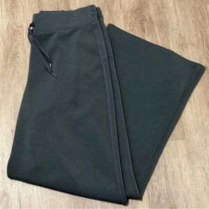 SPANX Air Essentials Wide Leg Pants Dk Olive Green Size XL Tall
